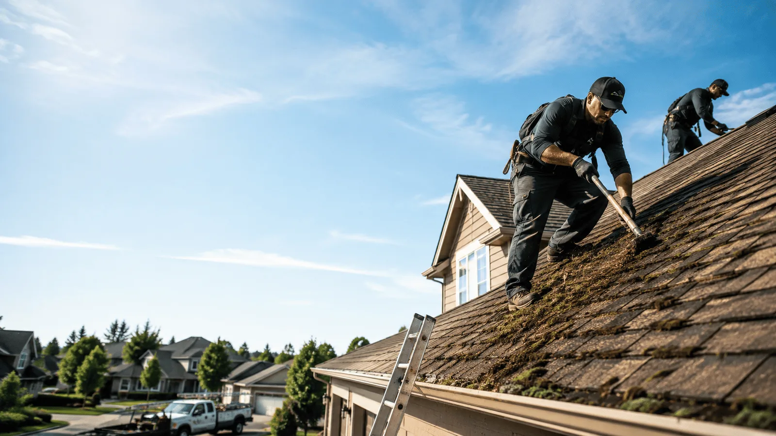 Roof Moss Removal in Pescadero, CA near me